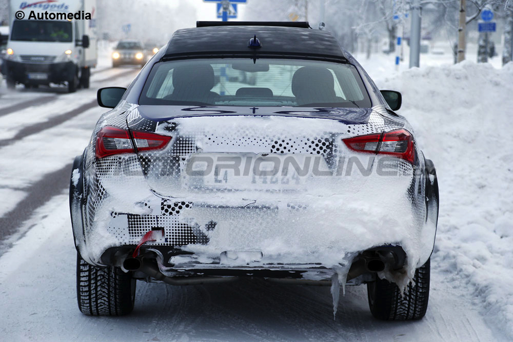 Maserati Levante - Foto spia 16-01-2015