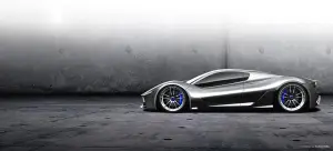 Maserati MC-63 - rendering di una hypercar concept by Andrea Ortile