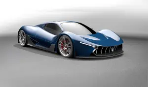 Maserati MC-63 - rendering di una hypercar concept by Andrea Ortile