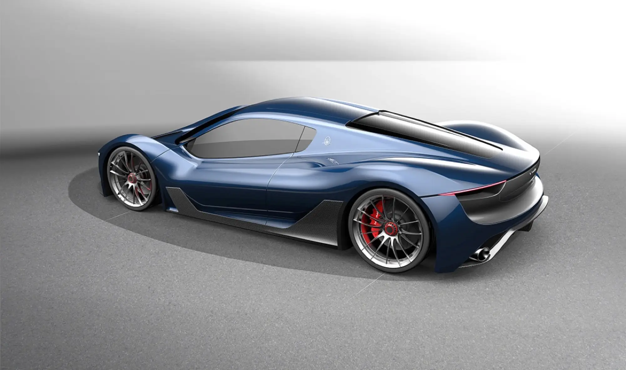 Maserati MC-63 - rendering di una hypercar concept by Andrea Ortile - 13