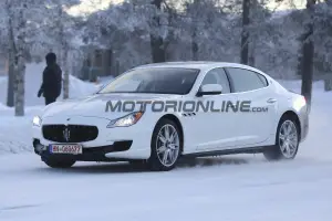 Maserati Quattroporte 2017 - Foto spia 26-01-2016