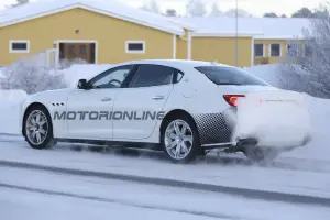 Maserati Quattroporte 2017 - Foto spia 26-01-2016