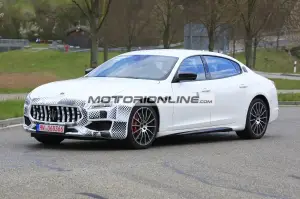 Maserati Quattroporte facelift - Foto spia 20-4-2020