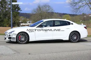 Maserati Quattroporte facelift - Foto spia 20-4-2020