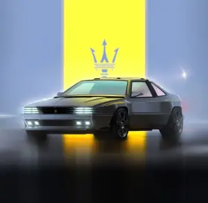Maserati Shamal moderna - Render