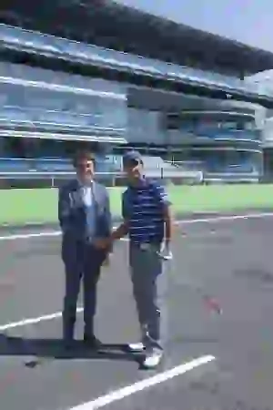 Matteo Manassero all'Autodromo Nazionale di Monza