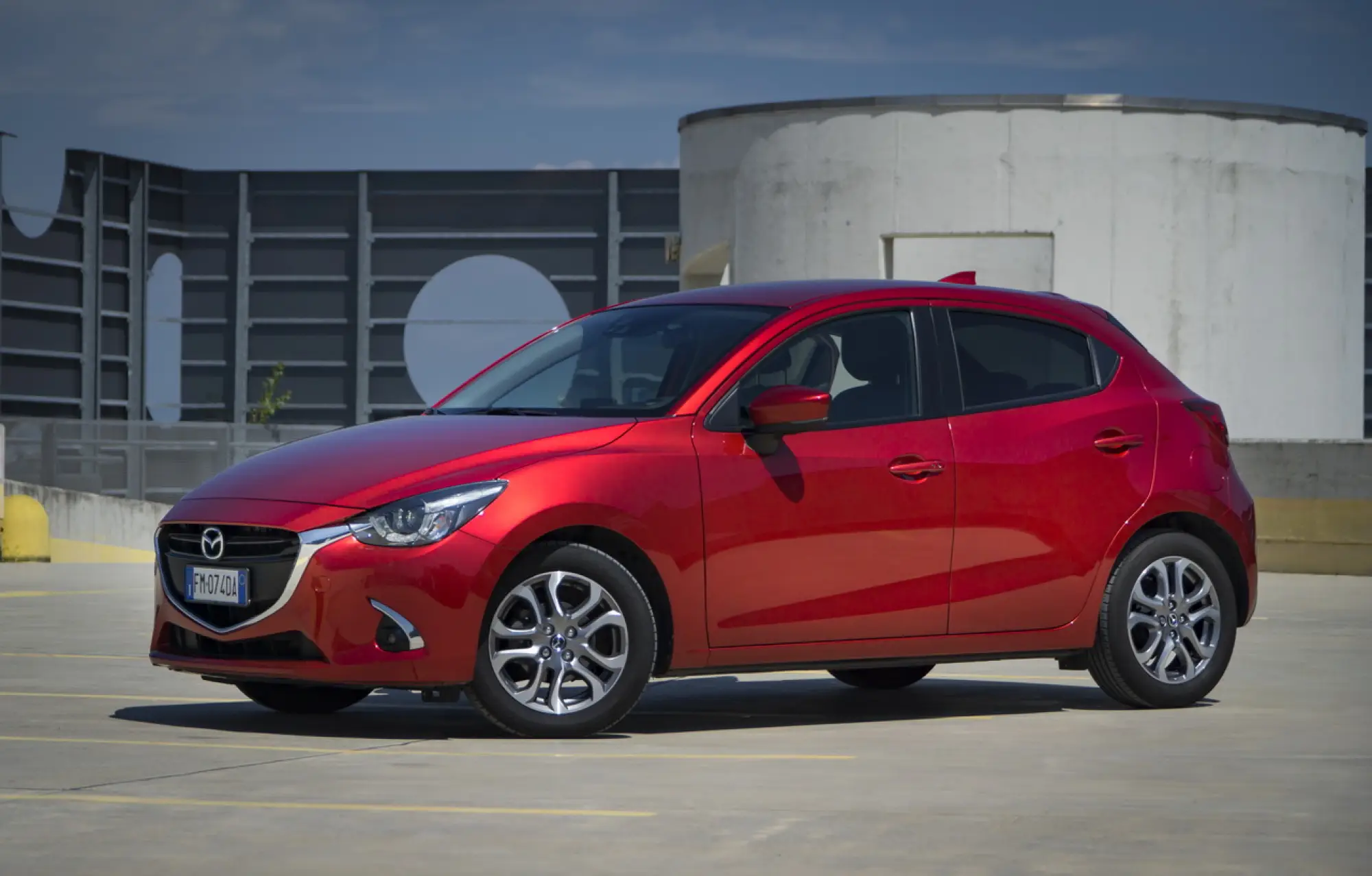 Mazda 2 prova su strada 2018 - 17