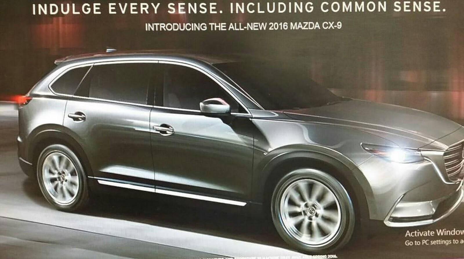 Mazda CX-9 2016 - Foto leaked