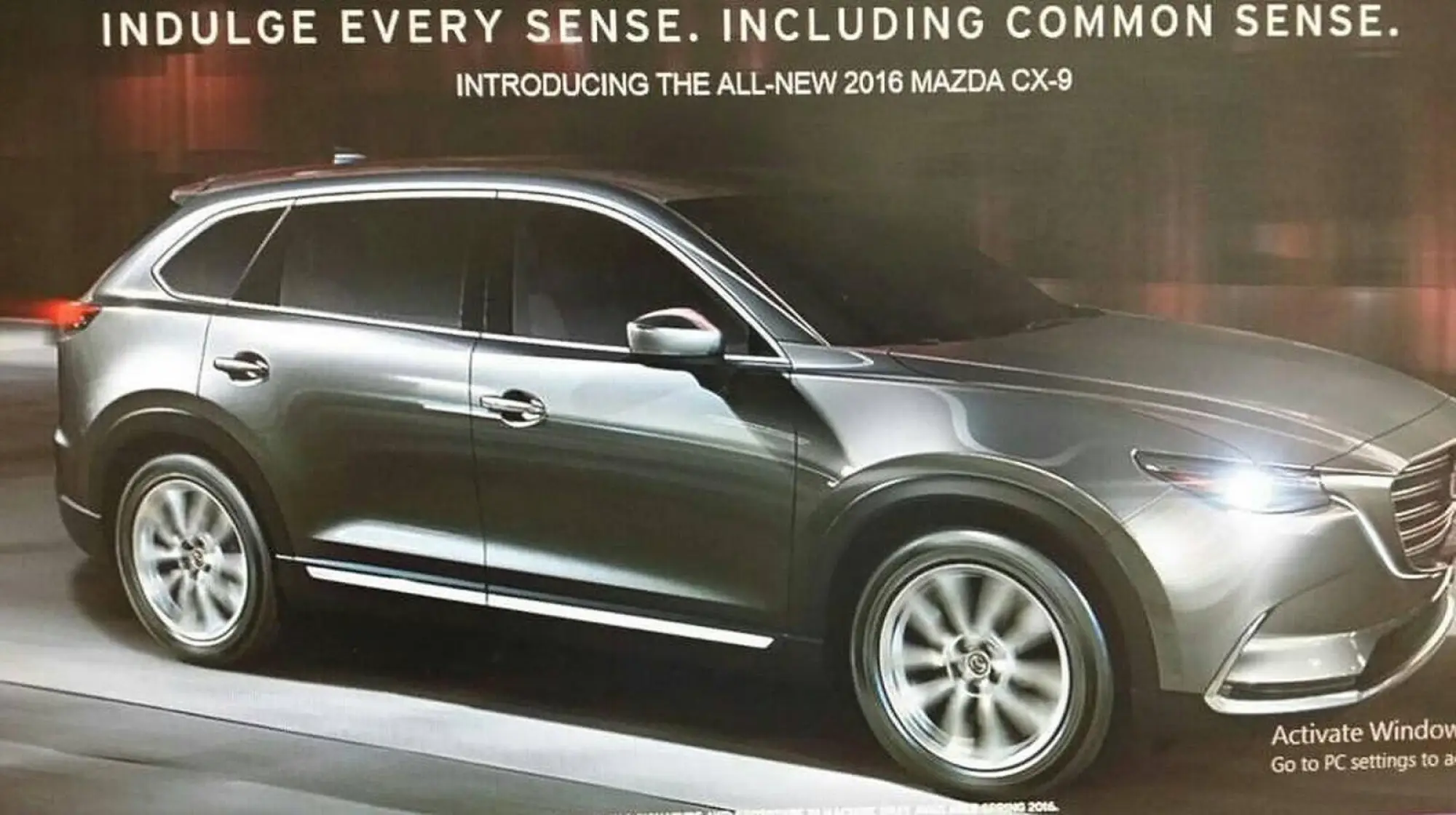 Mazda CX-9 2016 - Foto leaked - 1