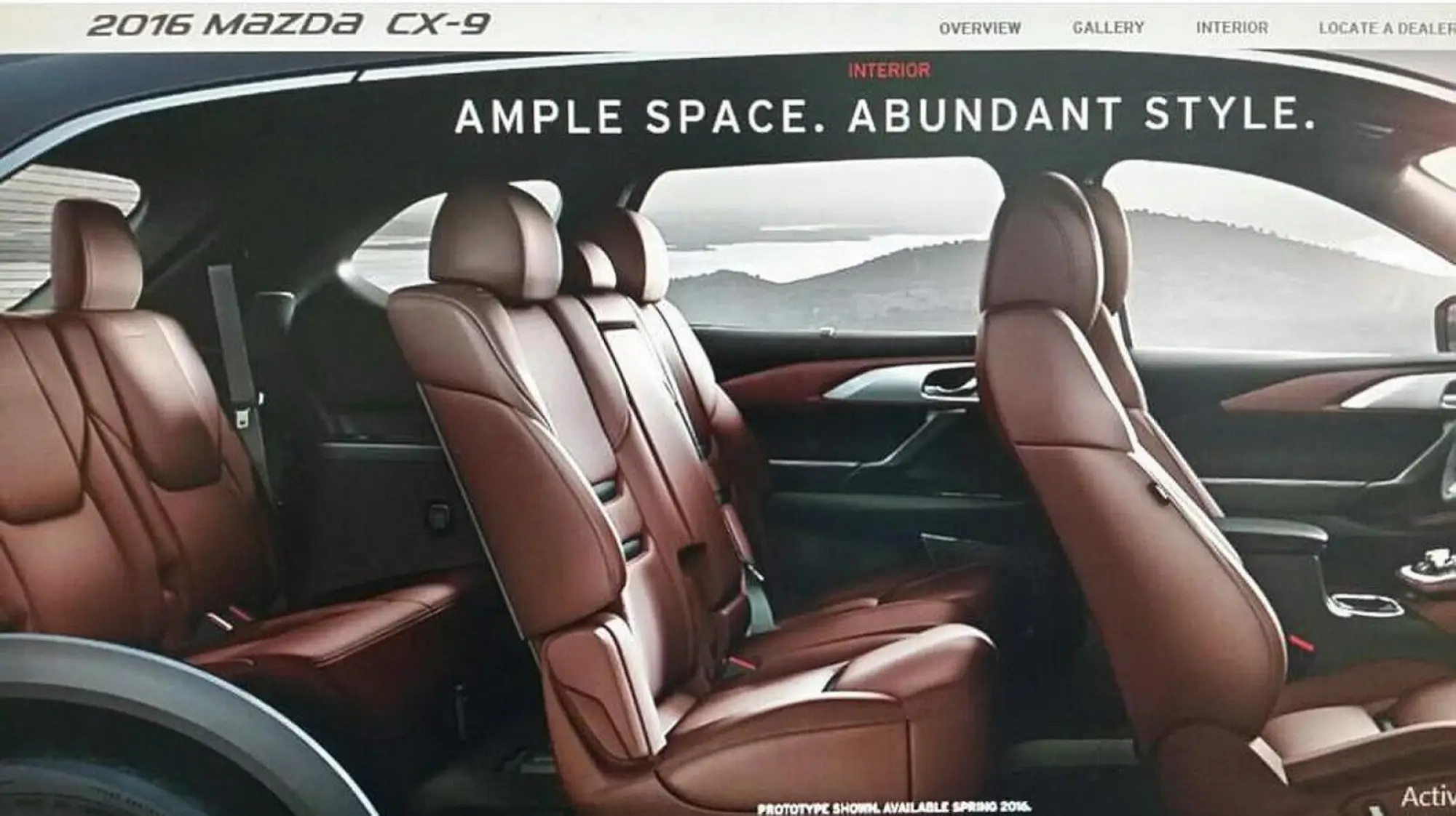Mazda CX-9 2016 - Foto leaked - 4