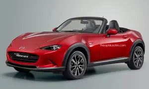 Mazda MX-5 crossover rendering - 1