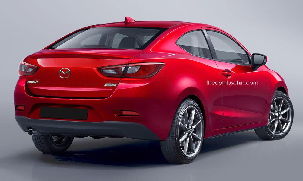 Mazda2 Coupe - rendering