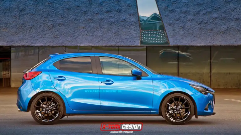 Mazda2 MPS rendering - 3