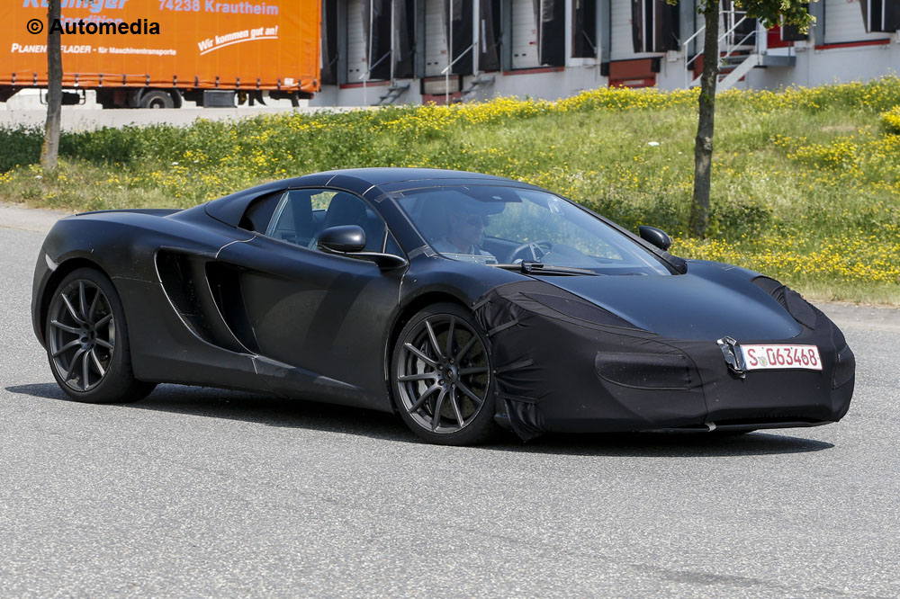 McLaren 12C 2014 - Foto spia 12-07-2013