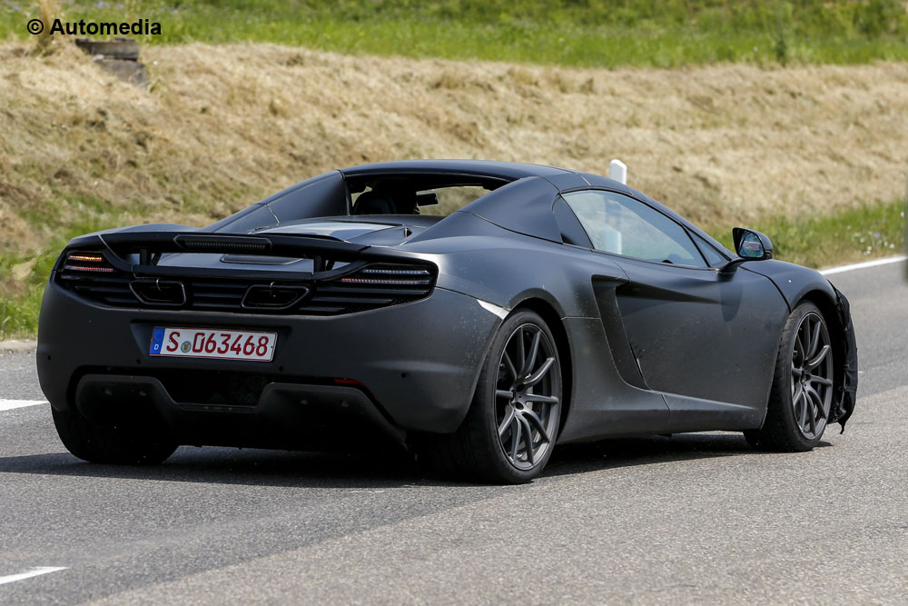 McLaren 12C 2014 - Foto spia 12-07-2013