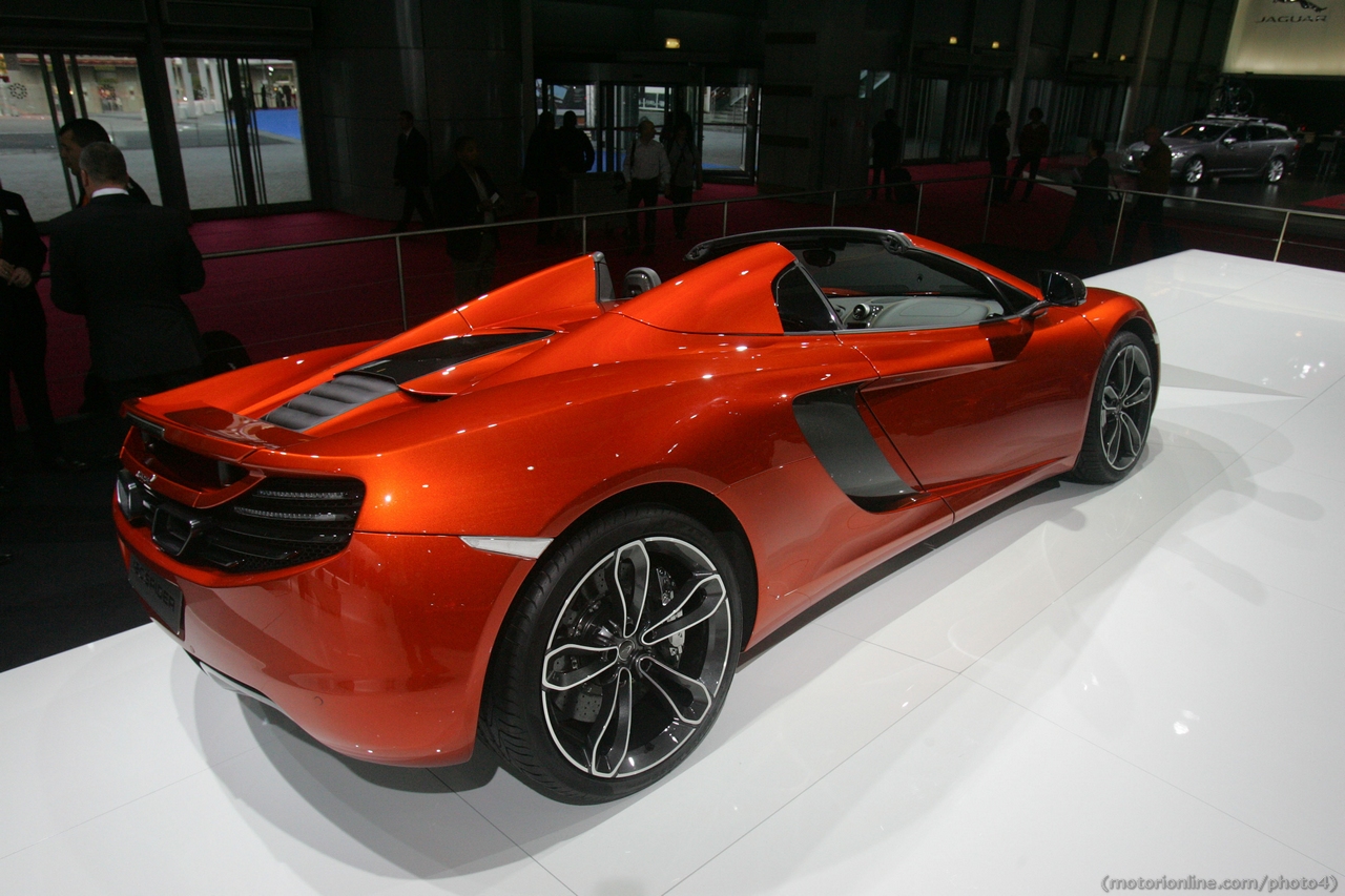 McLaren MP4-12C Spider - Salone di Parigi 2012