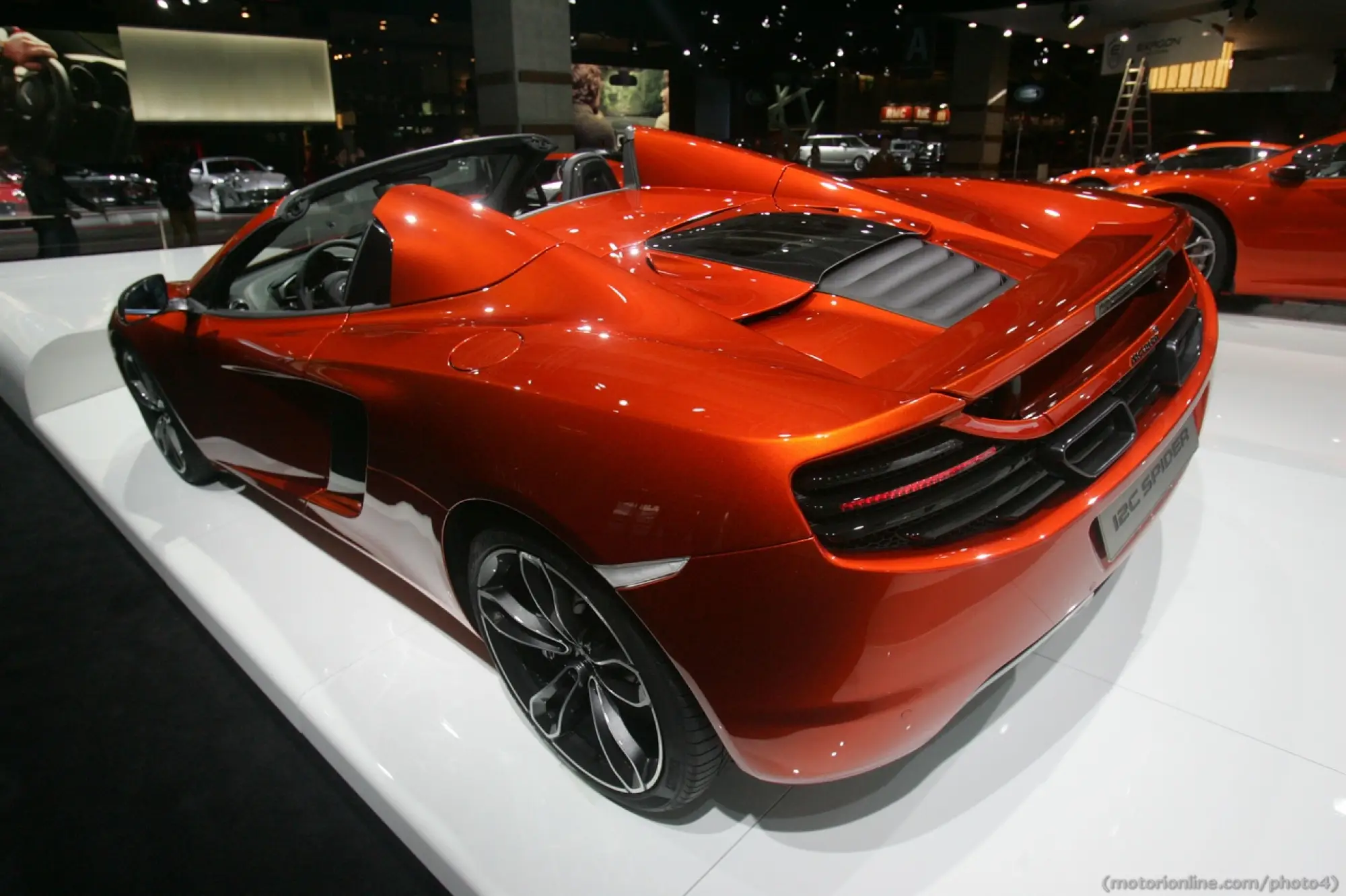 McLaren MP4-12C Spider - Salone di Parigi 2012 - 4