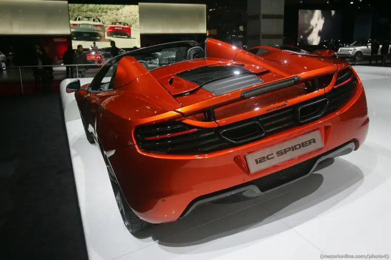 McLaren MP4-12C Spider - Salone di Parigi 2012 - 7