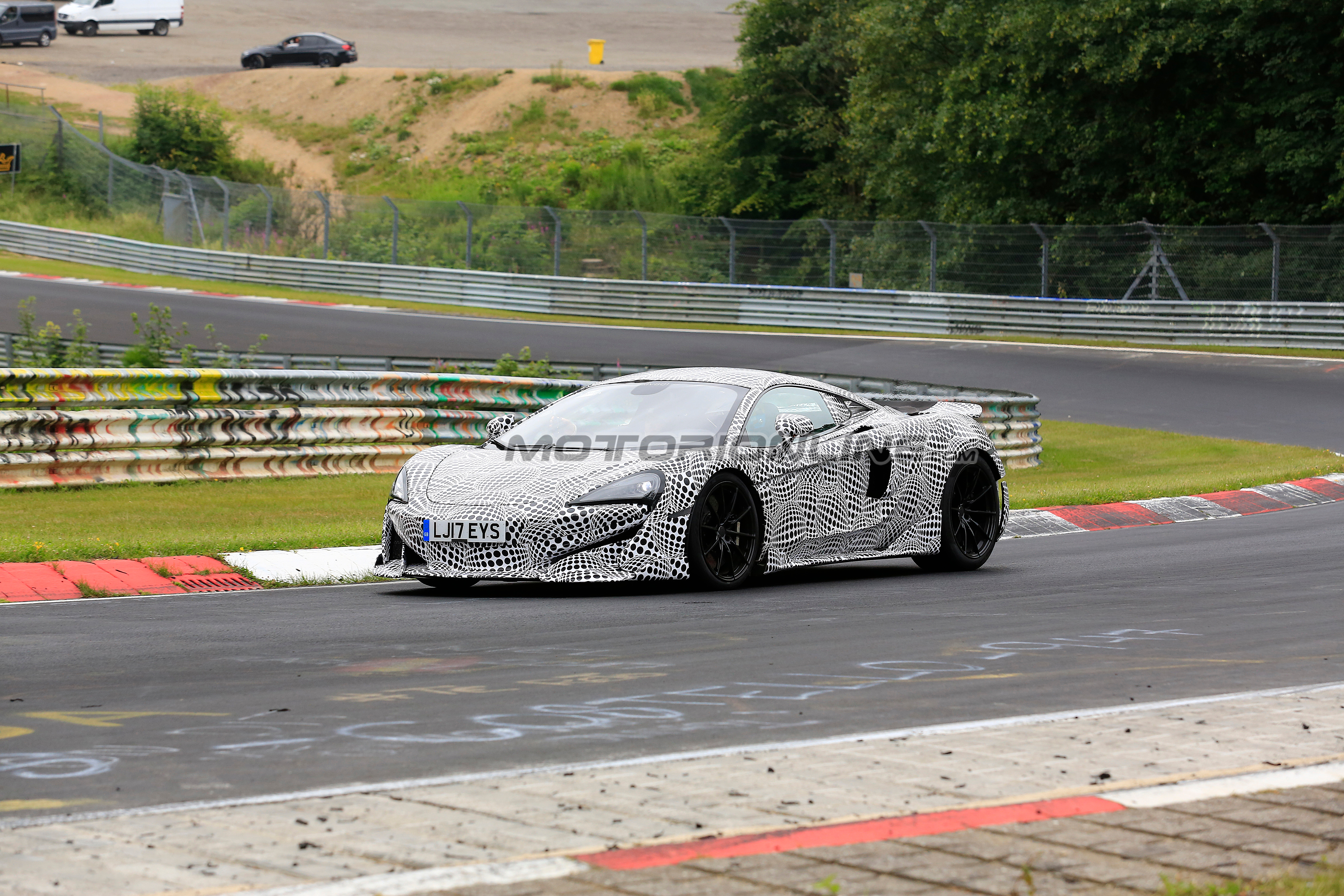 McLaren 600LT foto spia 26 giugno 2017