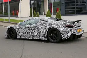 McLaren 600LT foto spia 26 giugno 2017