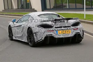 McLaren 600LT foto spia 26 giugno 2017