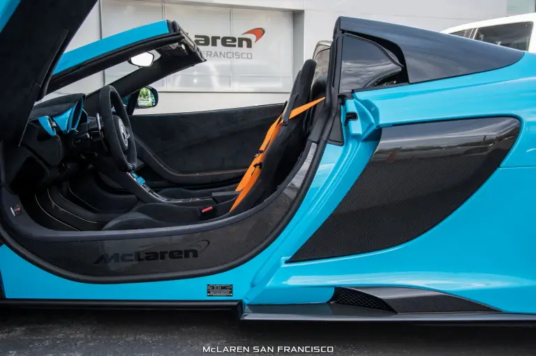 McLaren 675LT Spider Fristal Blue by MSO - 26