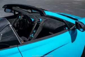 McLaren 675LT Spider Fristal Blue by MSO