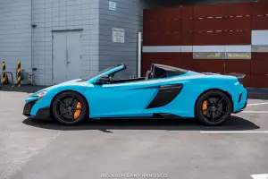 McLaren 675LT Spider Fristal Blue by MSO