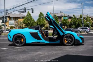 McLaren 675LT Spider Fristal Blue by MSO