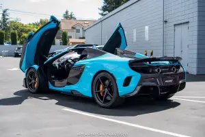 McLaren 675LT Spider Fristal Blue by MSO