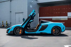 McLaren 675LT Spider Fristal Blue by MSO