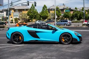 McLaren 675LT Spider Fristal Blue by MSO - 43