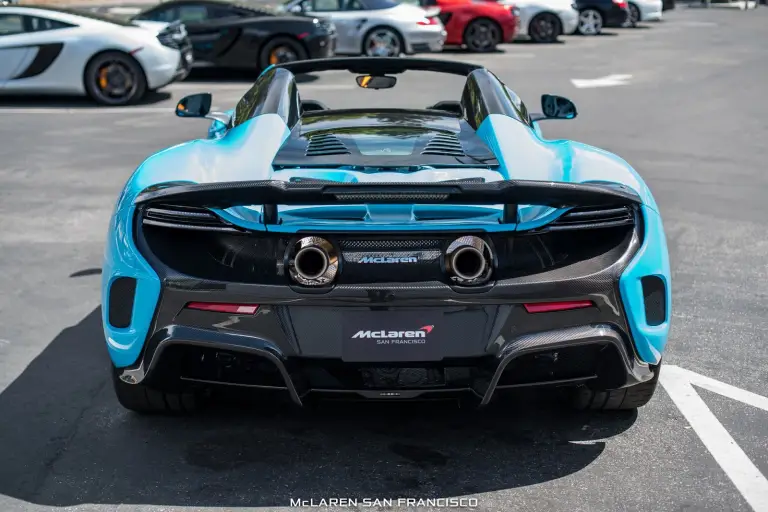 McLaren 675LT Spider Fristal Blue by MSO - 45