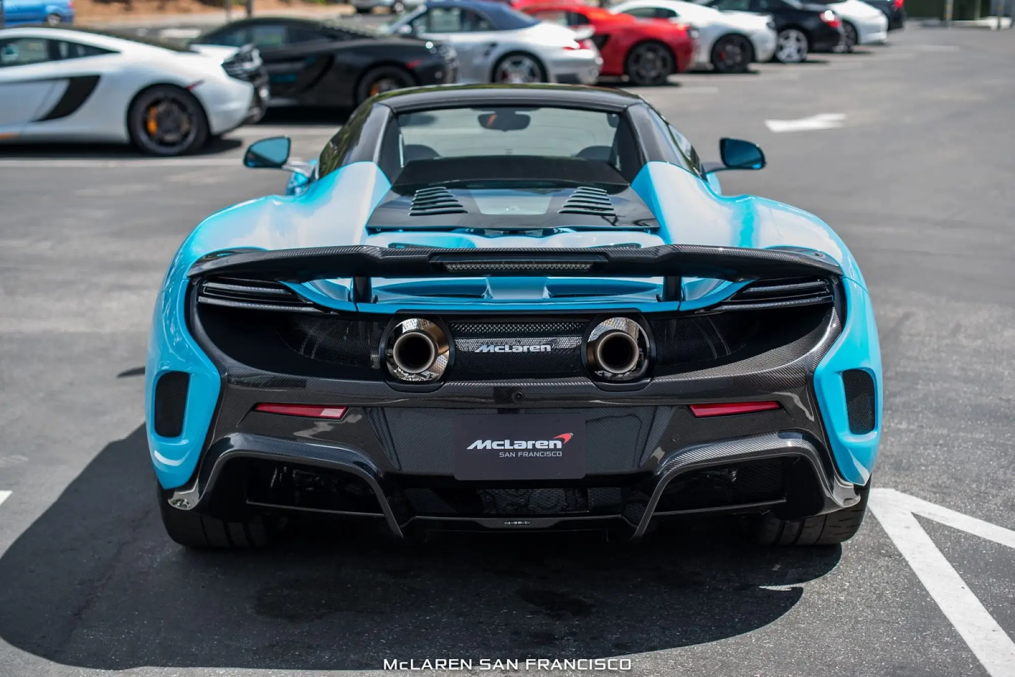 McLaren 675LT Spider Fristal Blue by MSO - 48