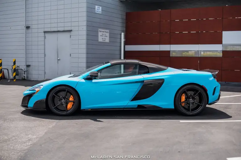 McLaren 675LT Spider Fristal Blue by MSO - 49