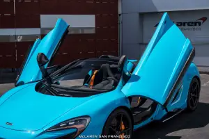 McLaren 675LT Spider Fristal Blue by MSO