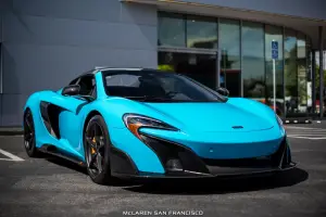 McLaren 675LT Spider Fristal Blue by MSO