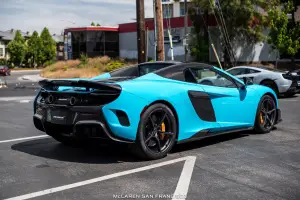 McLaren 675LT Spider Fristal Blue by MSO - 75