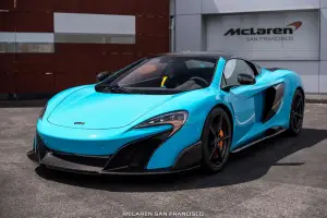 McLaren 675LT Spider Fristal Blue by MSO