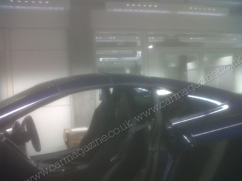McLaren MP4-12C - Foto spia 26-01-2012