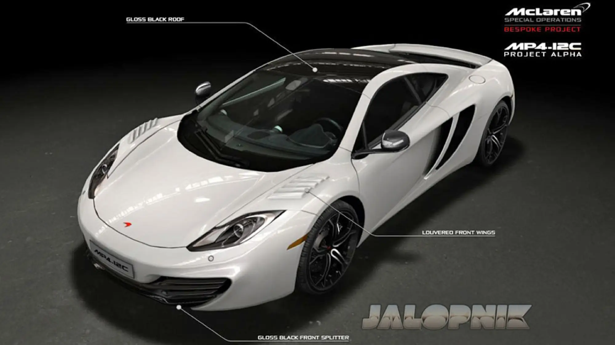 McLaren MP4-12C Project Alpha - 1