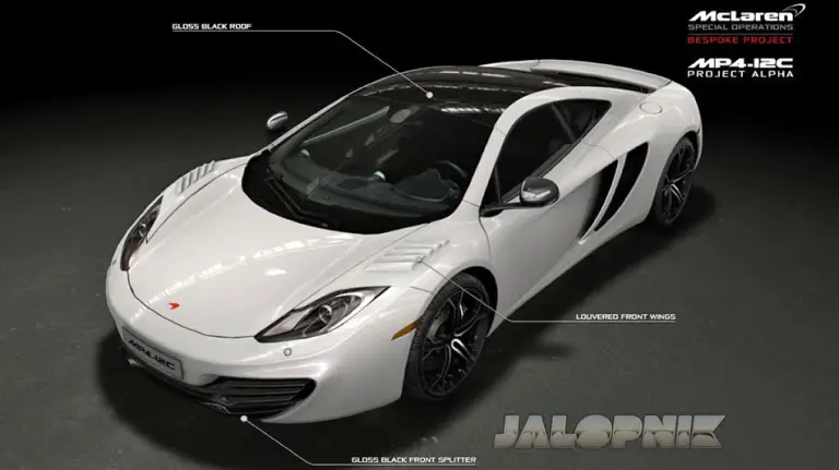 McLaren MP4-12C Project Alpha - 1
