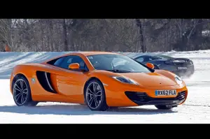 McLaren MP4-12C Spider sulla neve - 4