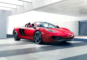 McLaren MP4-12C Spider ufficiale