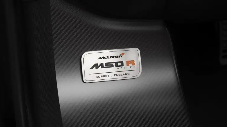 McLaren MSO R Coupe e Spider - 13