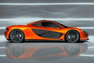 McLaren P1 concept nuove immagini