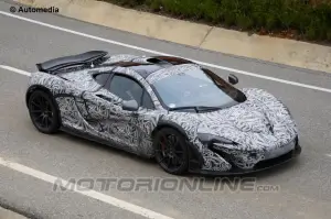McLaren P1 - Foto spia 1-12-12