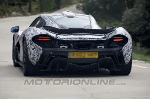 McLaren P1 - Foto spia 1-12-12