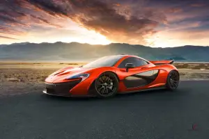 McLaren P1 nella Death Valley - Folk Photography - 9