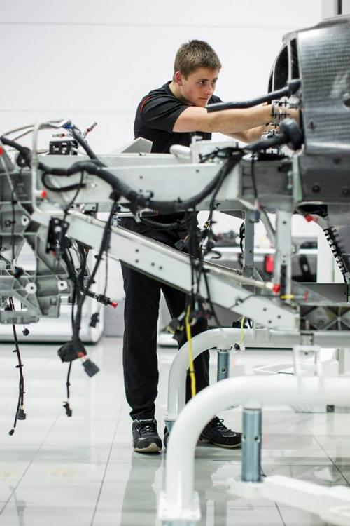 McLaren P1 - Produzione al via